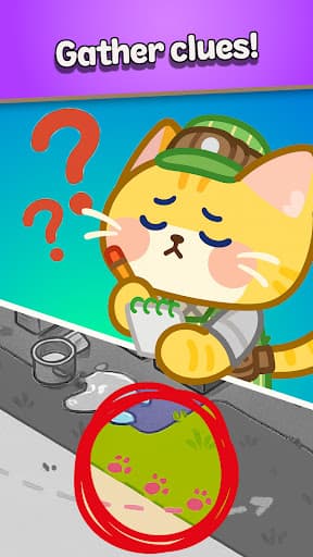 Merge Cat Detective screenshot 3 - screenshot