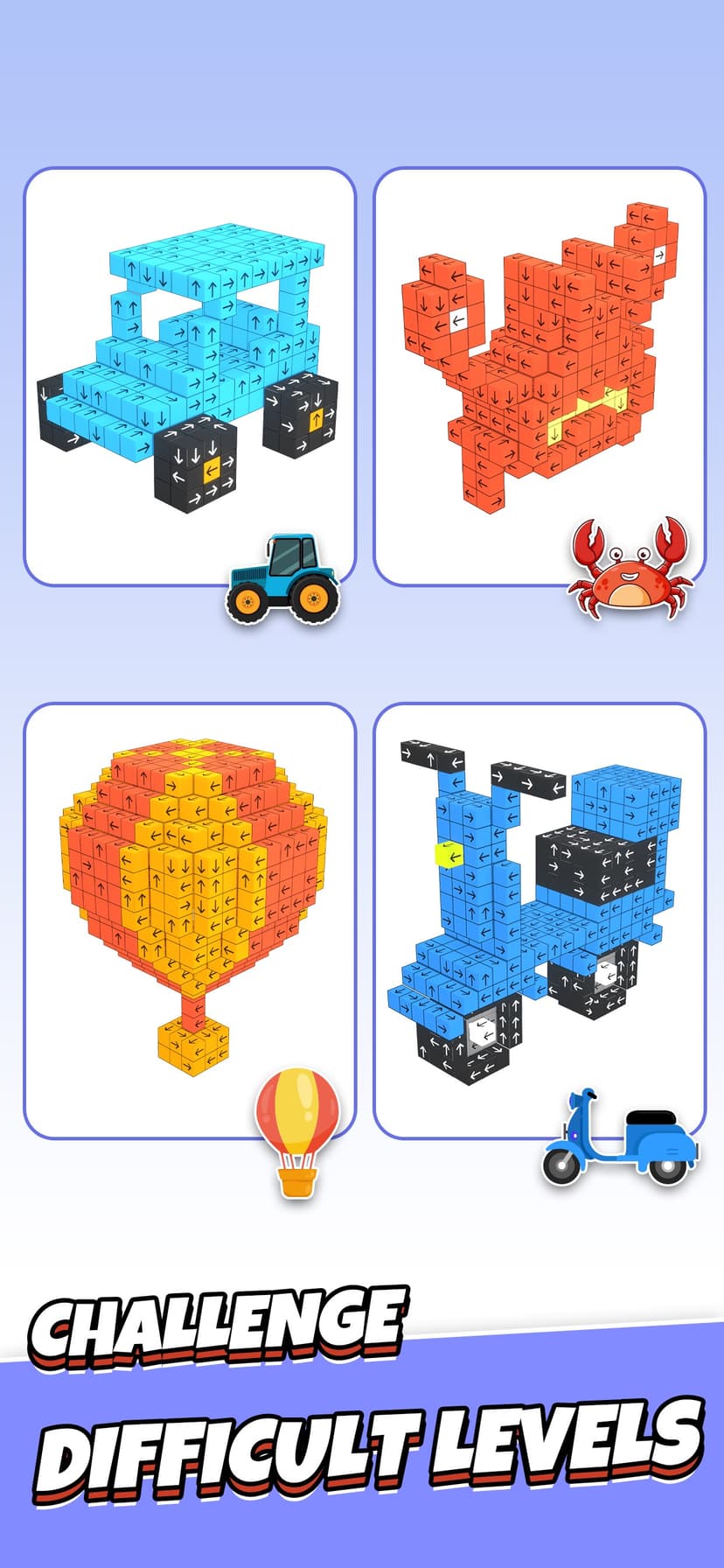 Take Away - Tap 3D Blocks Out screenshot 4 - screenshot