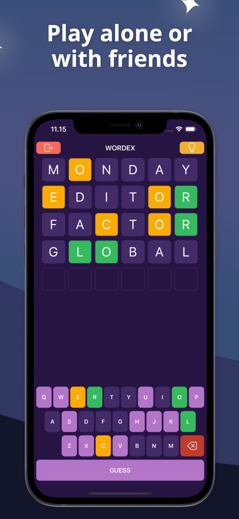 Word Guess - Wordex screenshot 2 - screenshot