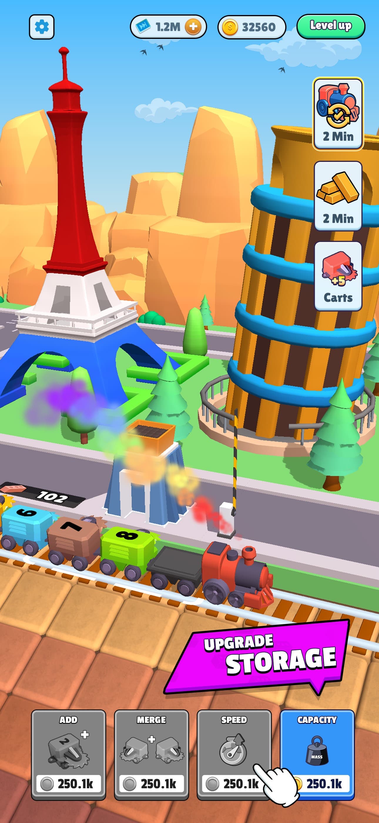 Train Digger - Idle Game screenshot 6 - screenshot