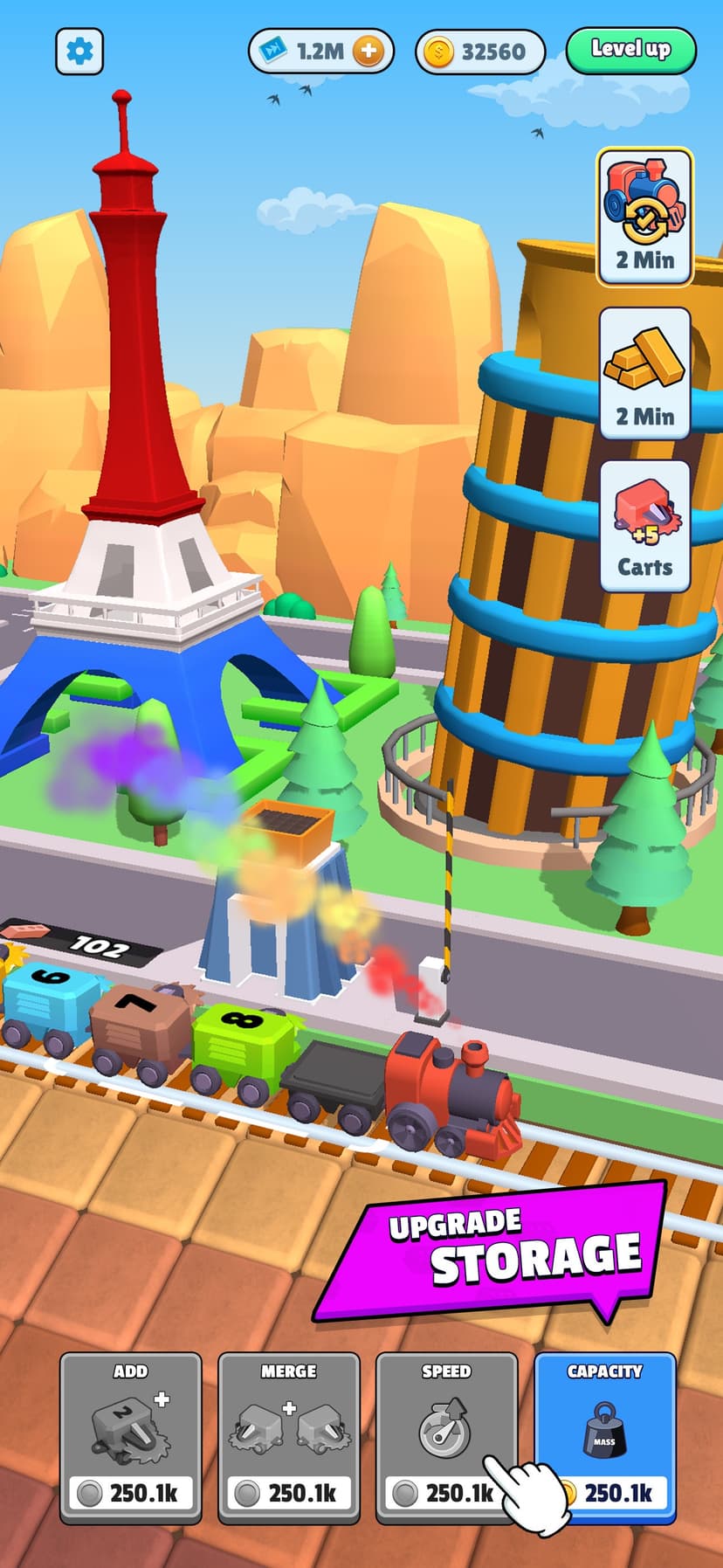 Train Digger - Idle Game screenshot 6 - screenshot
