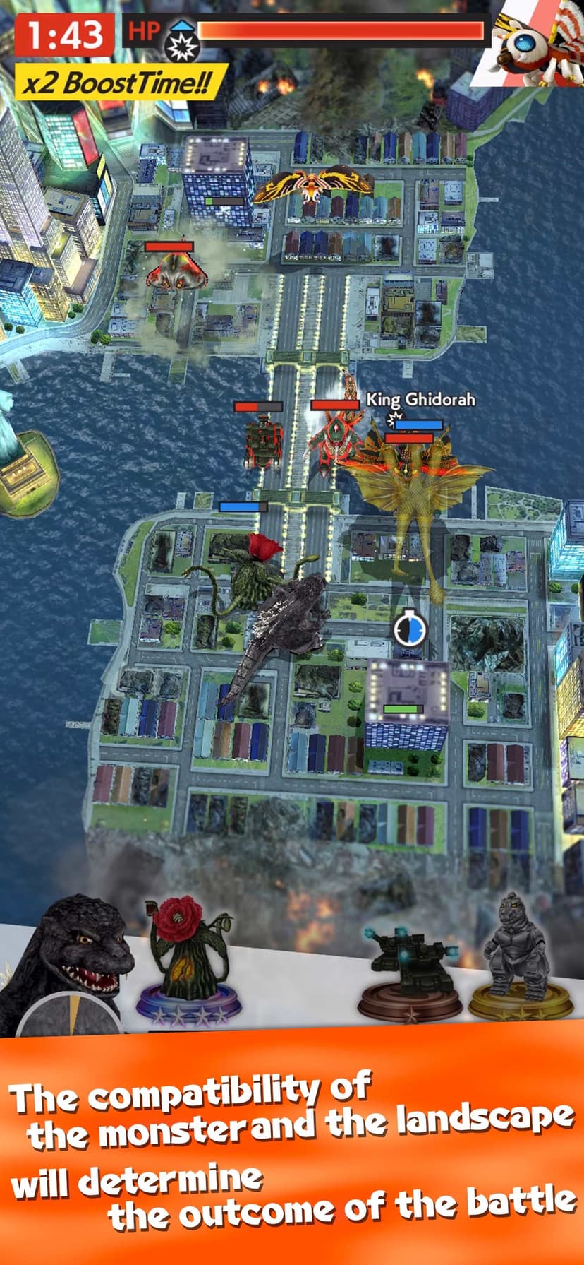 GODZILLA BATTLE LINE screenshot 6 - screenshot