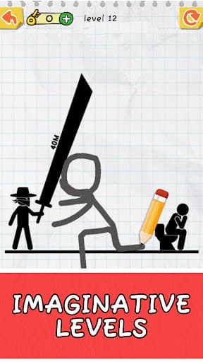 Draw 2 Save: Stickman Puzzle screenshot 6 - screenshot
