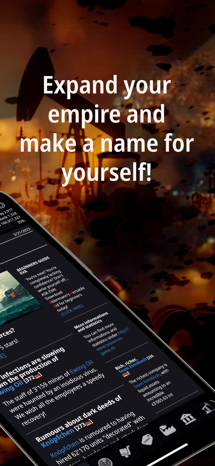 Resources: Business Tycoon GPS screenshot 3 - screenshot