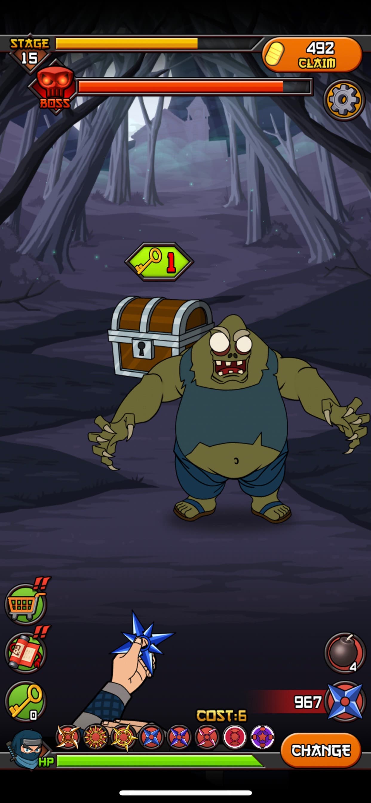 Zombies vs Ninja screenshot 4 - screenshot