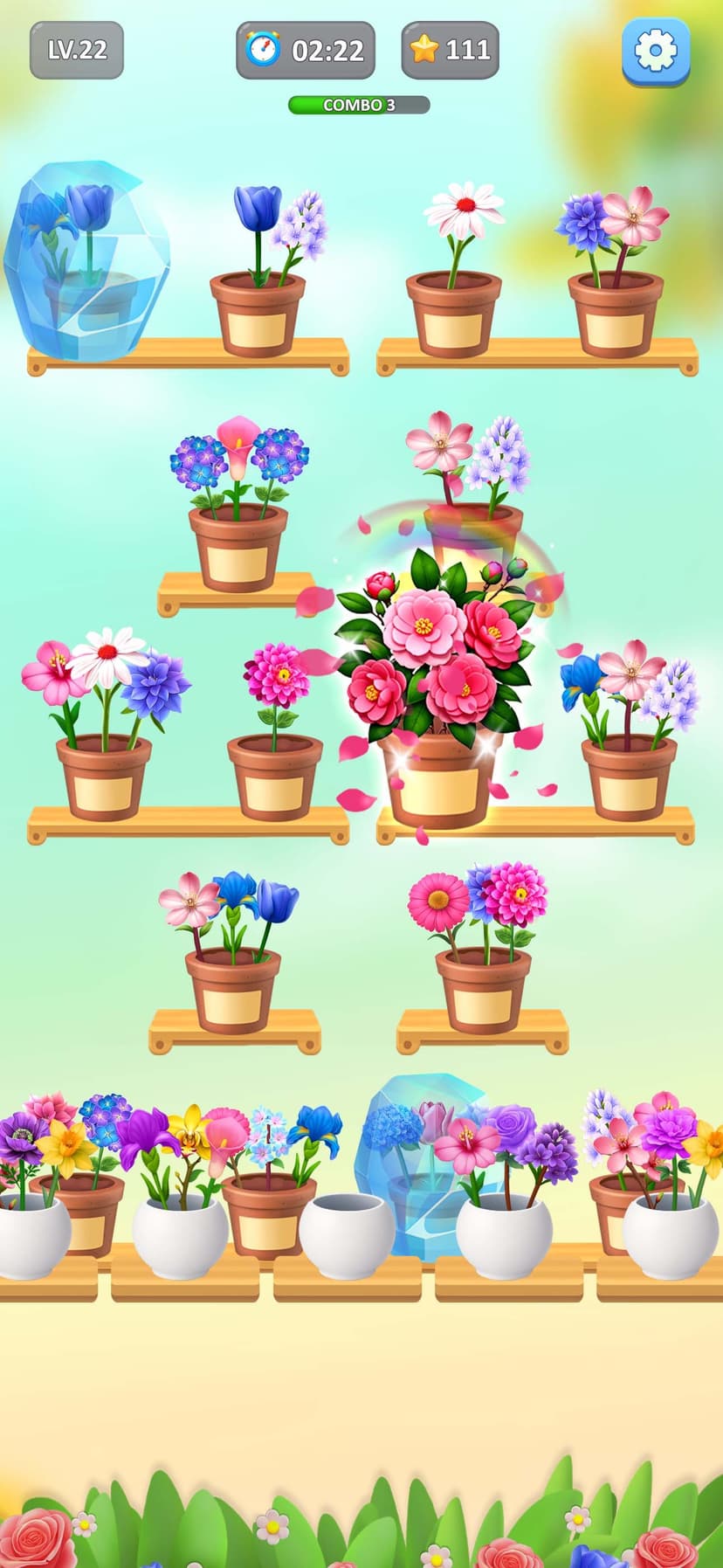 Flower Sort: Bloom Puzzle Game screenshot 7 - screenshot