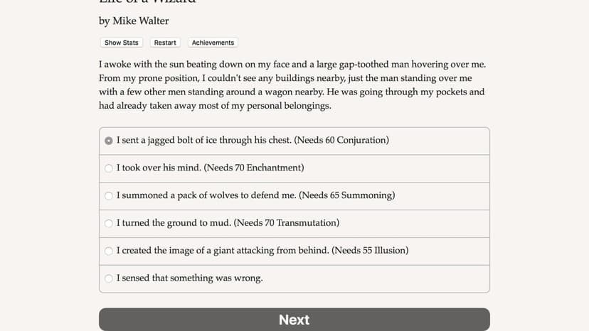 Null - screenshot
