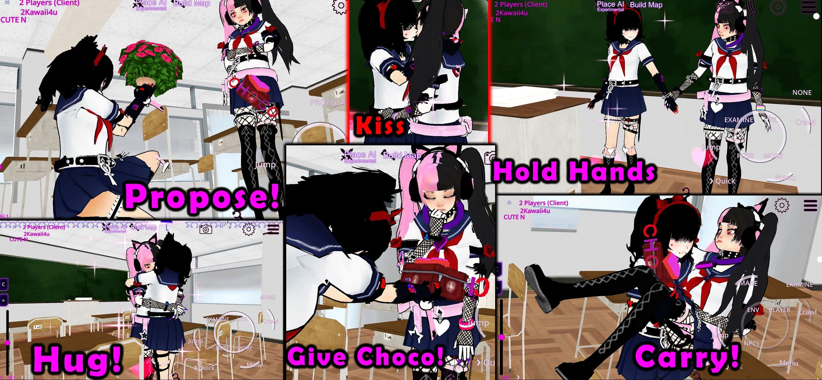 Yandere Schoolgirls Online screenshot 1 - screenshot