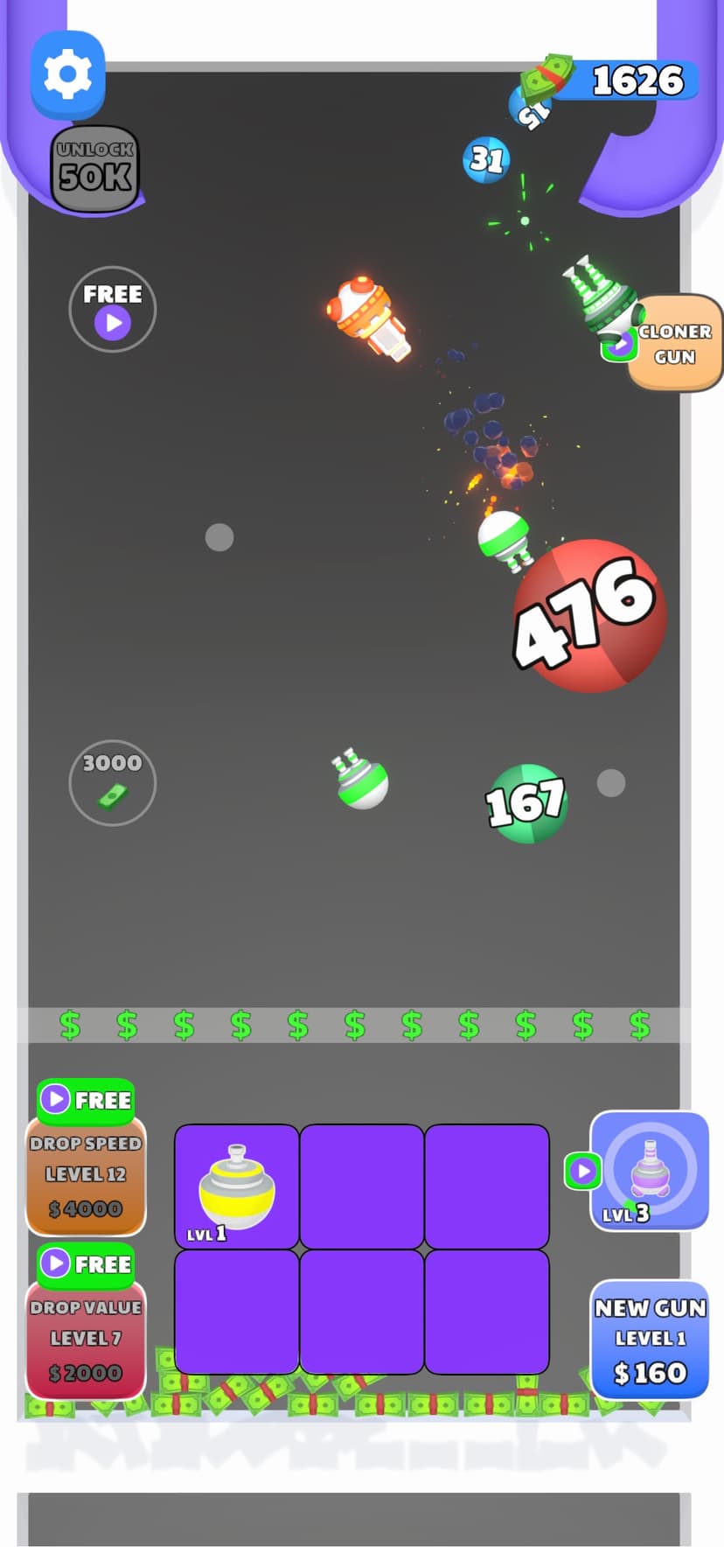 Guns and Bounce screenshot 1 - screenshot