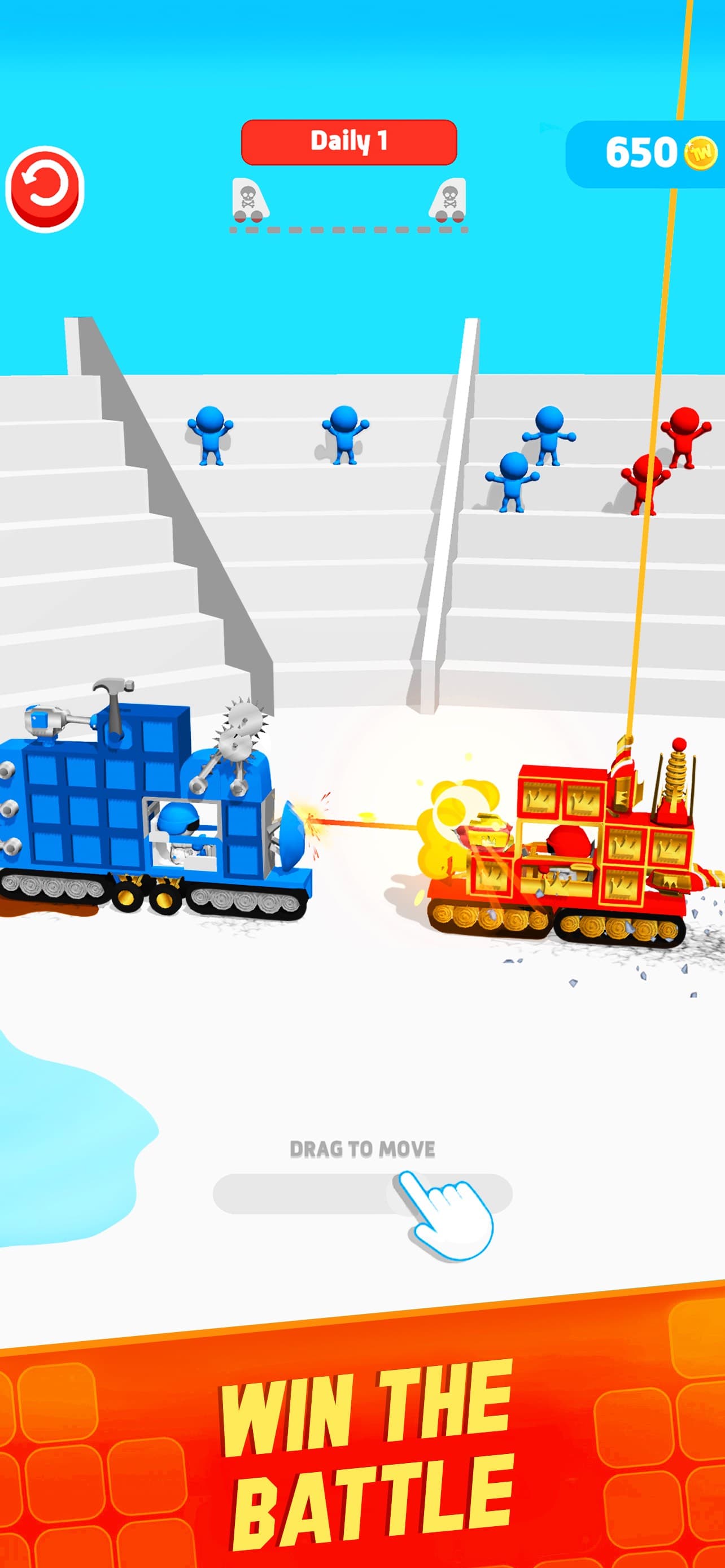 Truck Wars - Mech arena screenshot 3 - screenshot