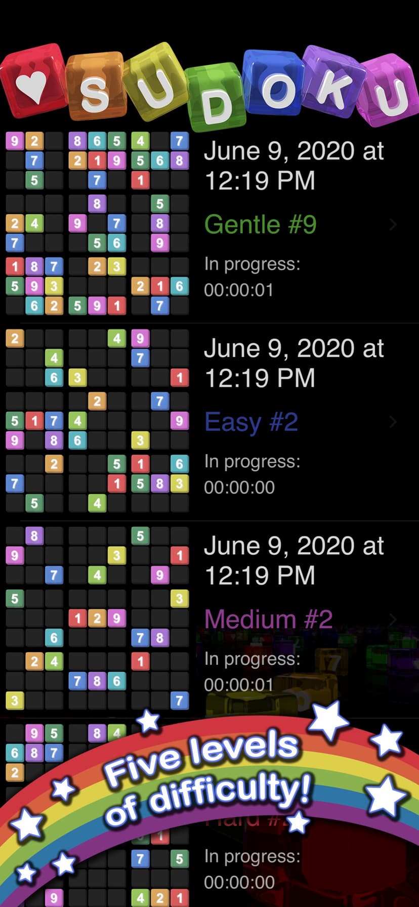 •sudoku screenshot 2 - screenshot