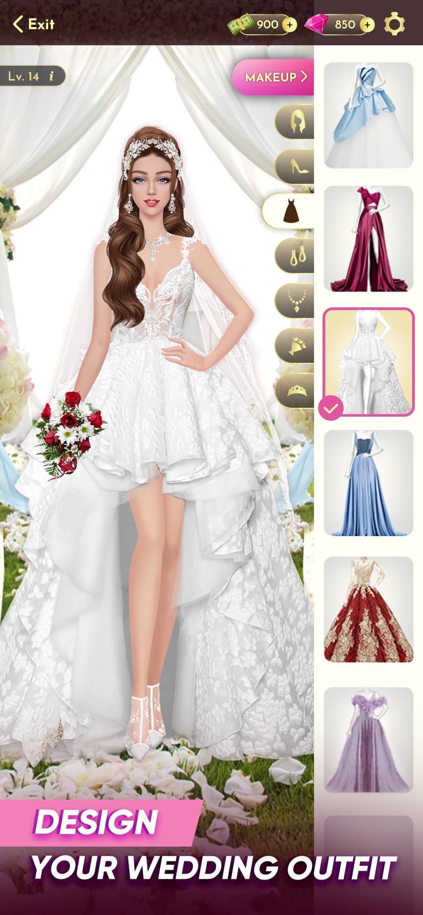 Wedding Stylist: Dress Up Game screenshot 3 - screenshot