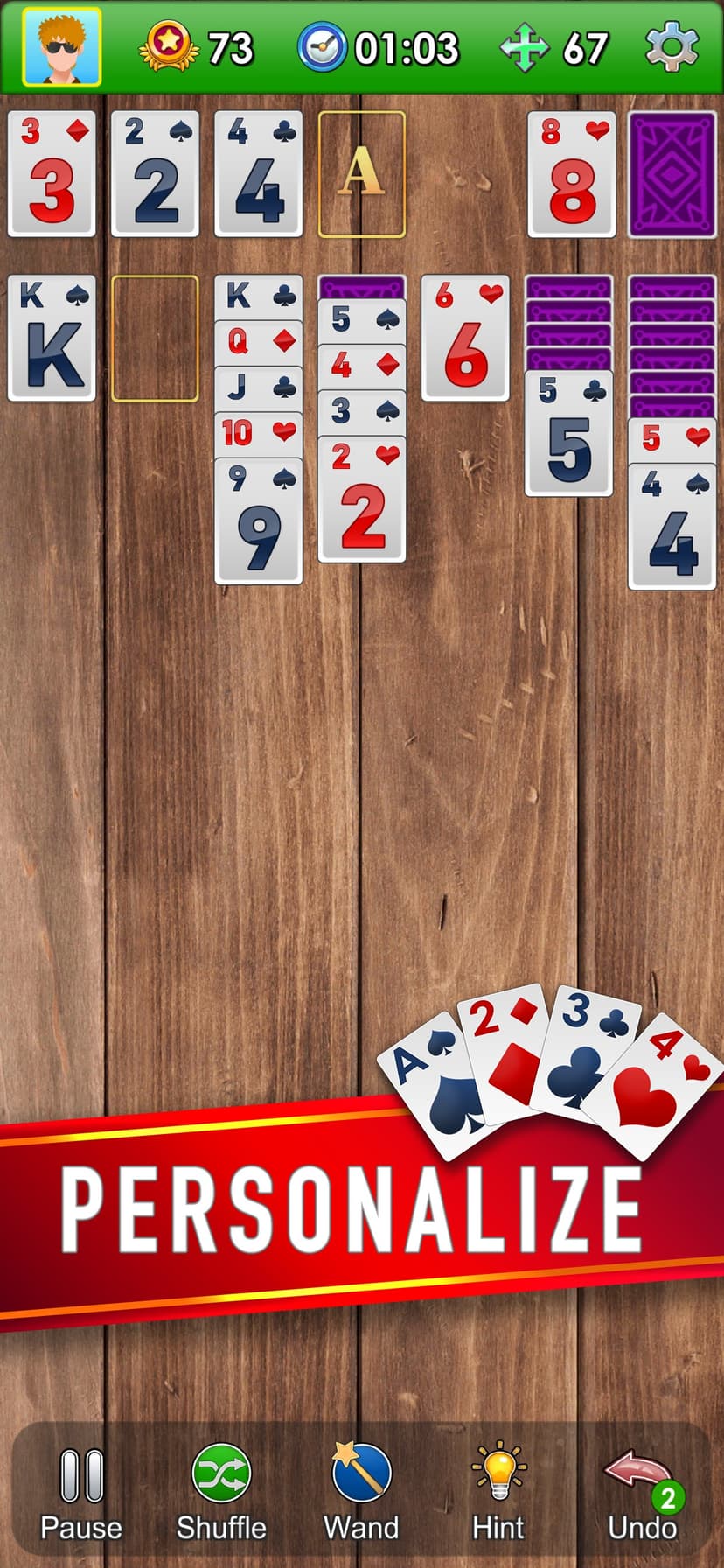 Solitaire ± screenshot 6 - screenshot