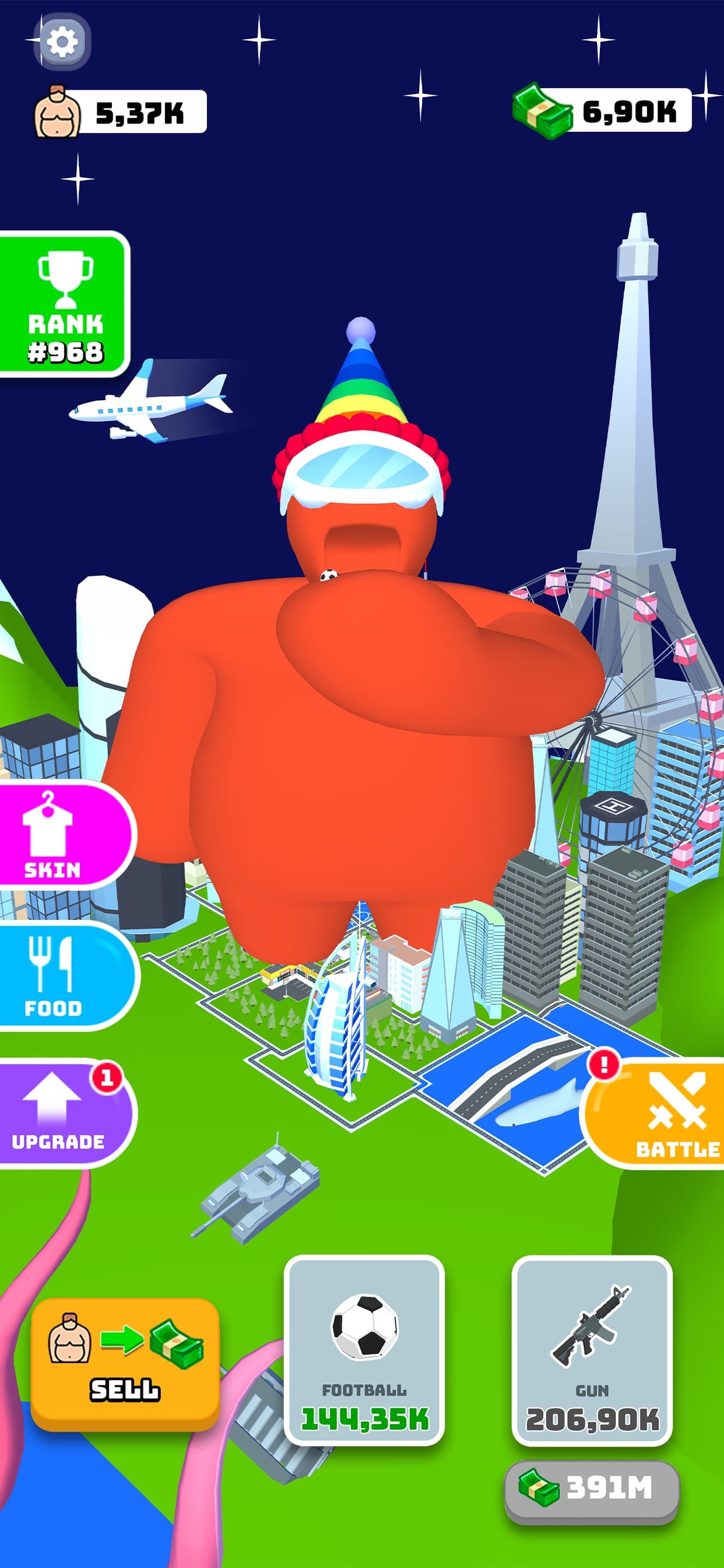 Eating Hero: Clicker Food Game screenshot 4 - screenshot