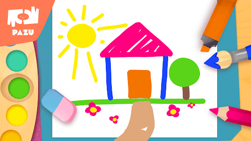 Coloring games for kids 2-6 screenshot 4 - screenshot