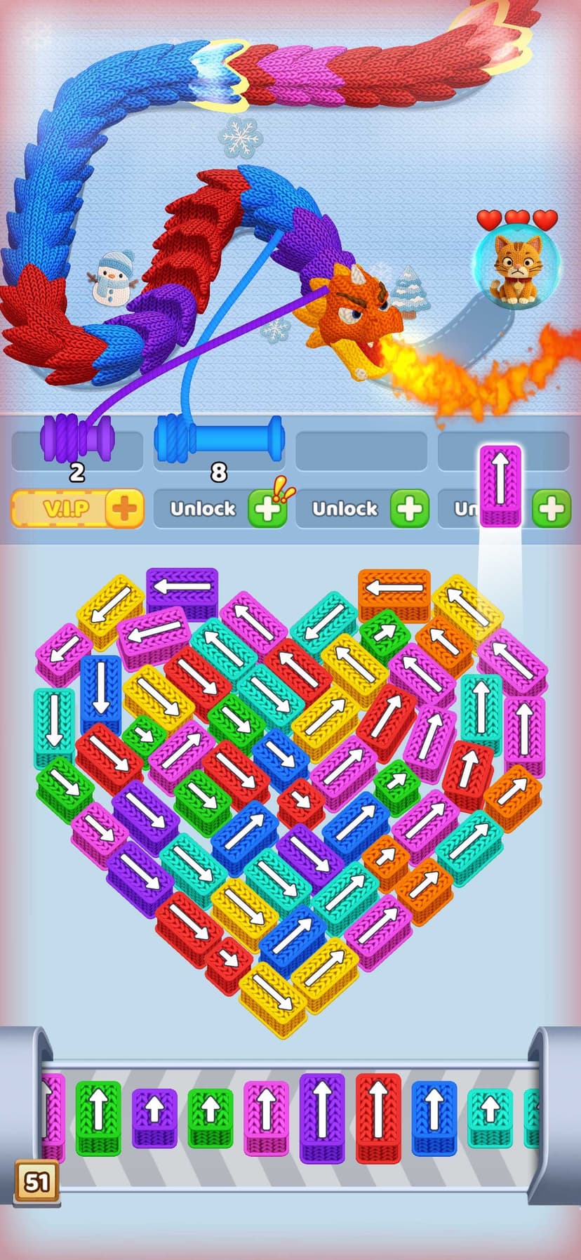 Wool Crush -Escape Traffic Jam screenshot 4 - screenshot