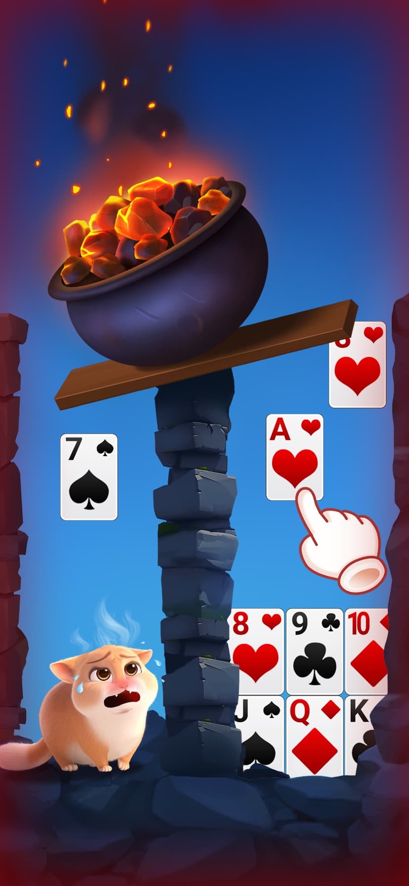 Solitaire Pets Town screenshot 2 - screenshot