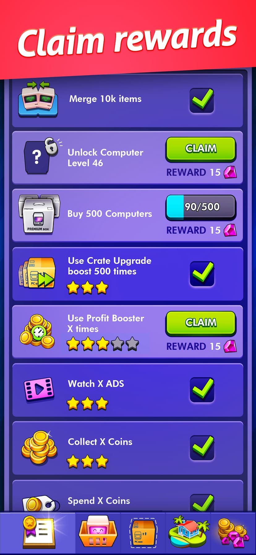 Island Building : Merge Games screenshot 9 - screenshot