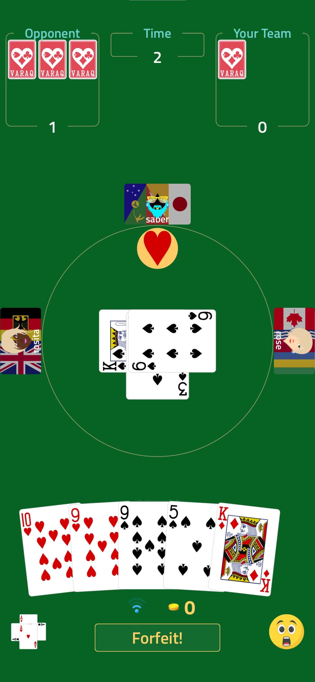 Varaq - Online Hokm screenshot 6 - screenshot