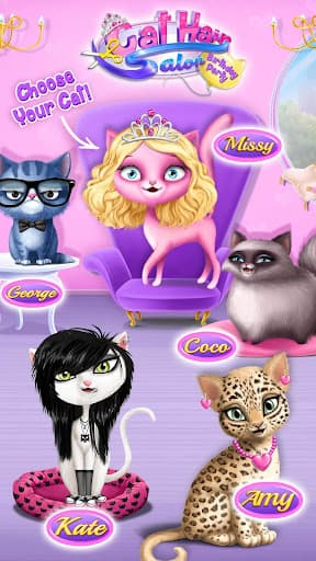 Cat Hair Salon Birthday Party screenshot 1 - screenshot