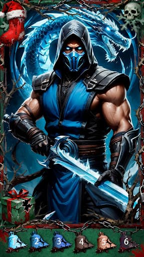 Dark Skeleton Color by number screenshot 20 - screenshot