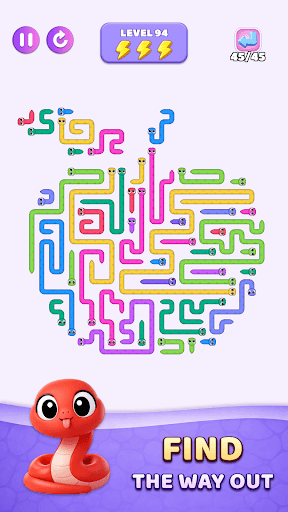 Color Snake Jam screenshot 2 - screenshot