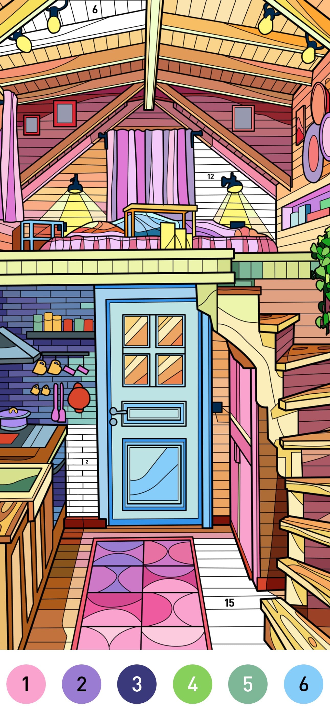House Color - Paint by number screenshot 1 - screenshot