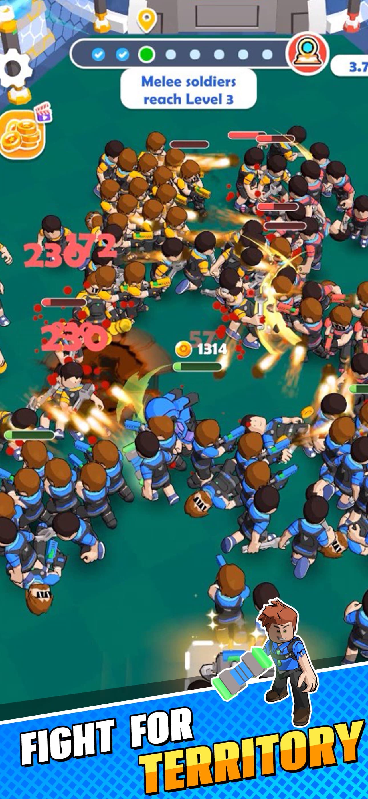 Clone Crazy Footman: Last war screenshot 3 - screenshot