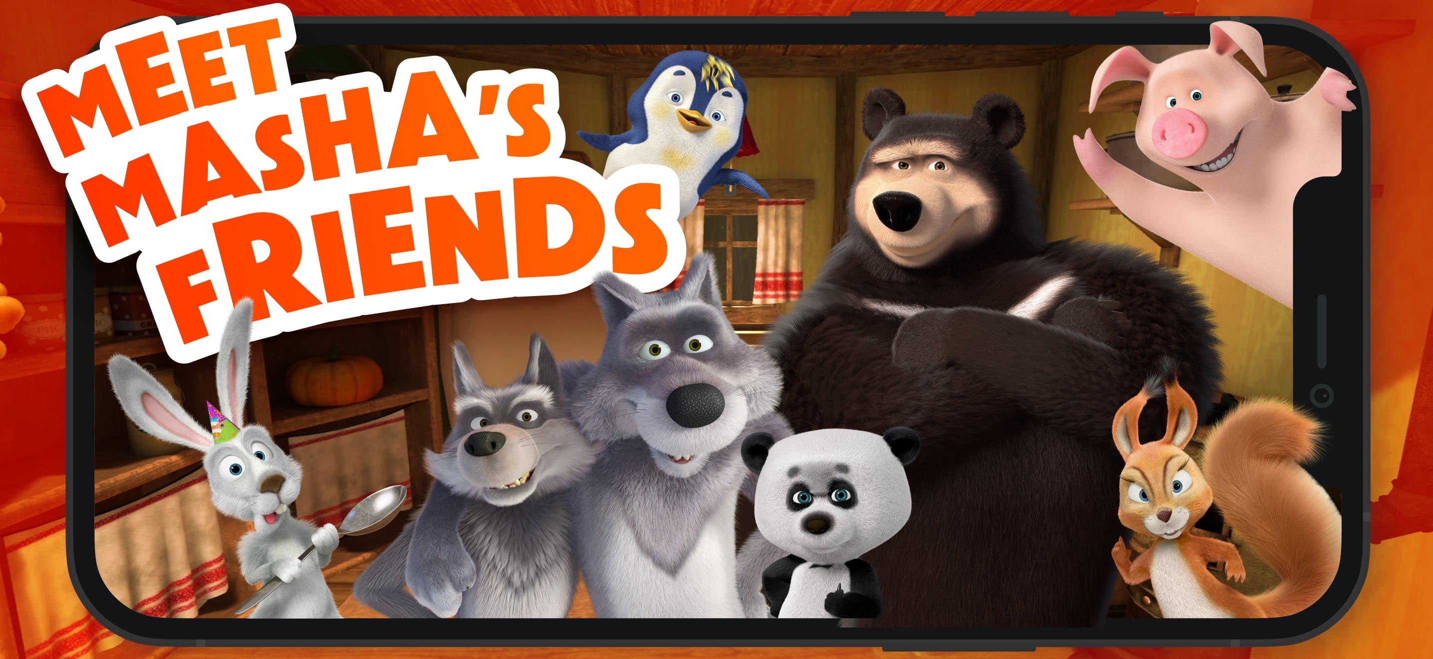 Masha and the Bear: Cook food screenshot 6 - screenshot