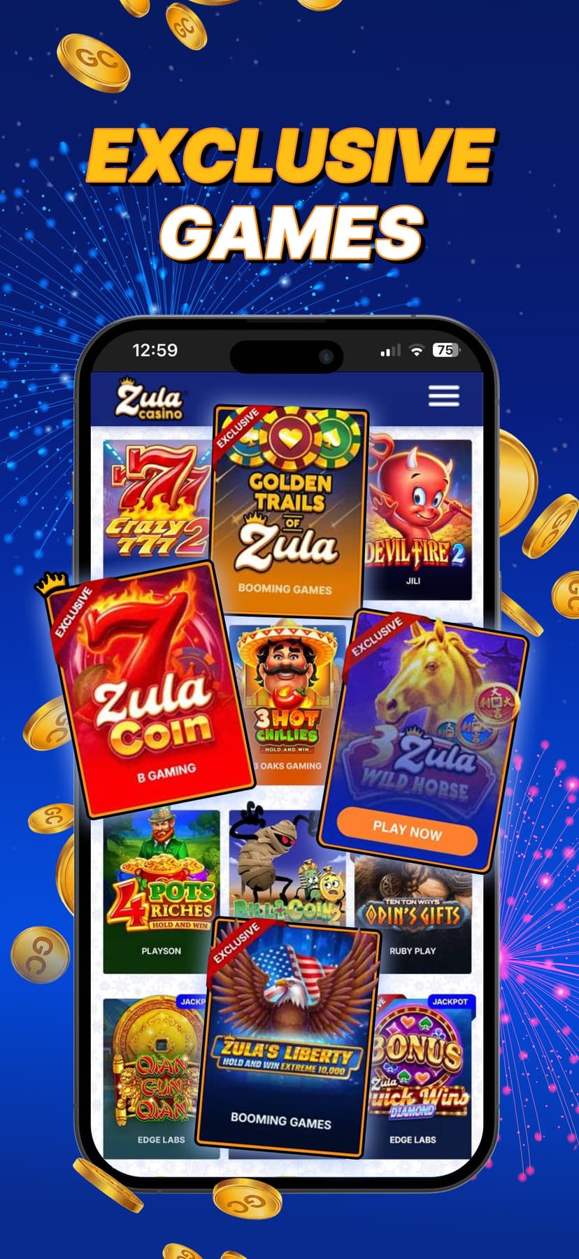 Zula Casino‎ screenshot 6 - screenshot