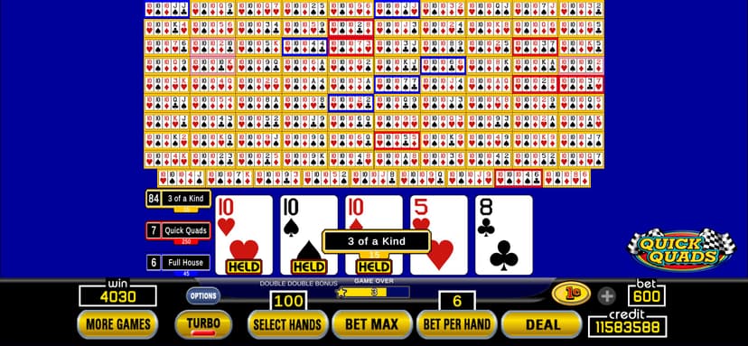 Hundred Play Draw Poker screenshot 6 - screenshot
