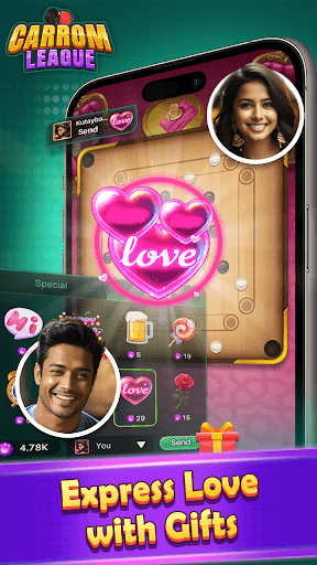 Carrom League: Friends Online screenshot 5 - screenshot