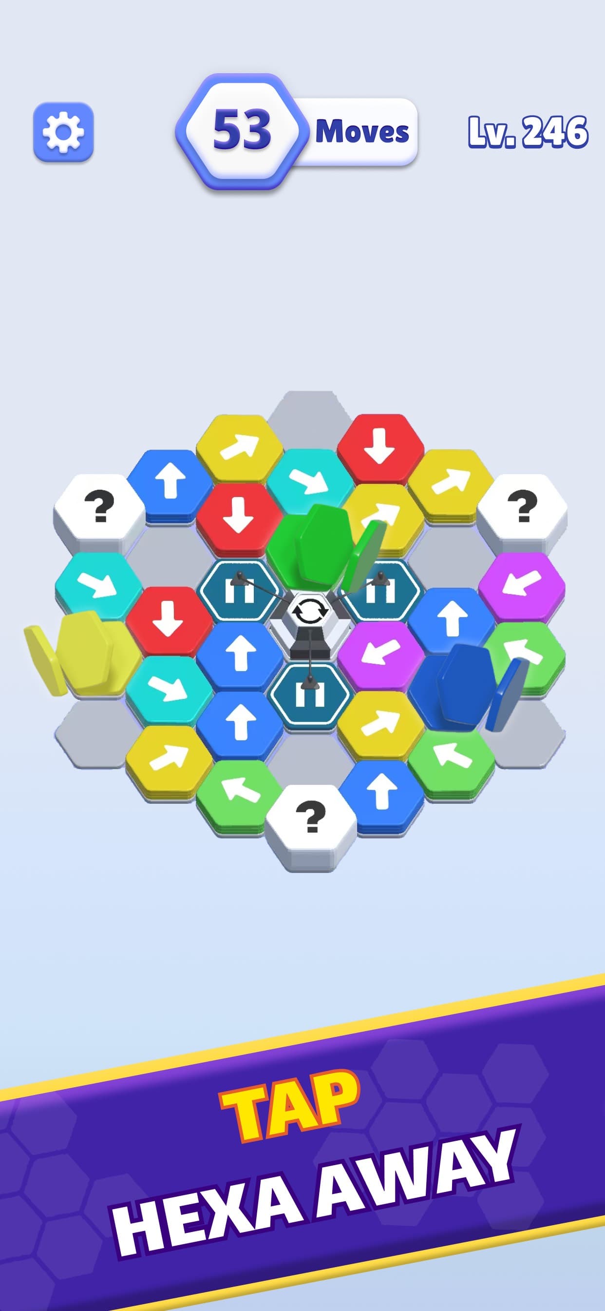 Hexa Run: Hexa Puzzle Game screenshot 1 - screenshot