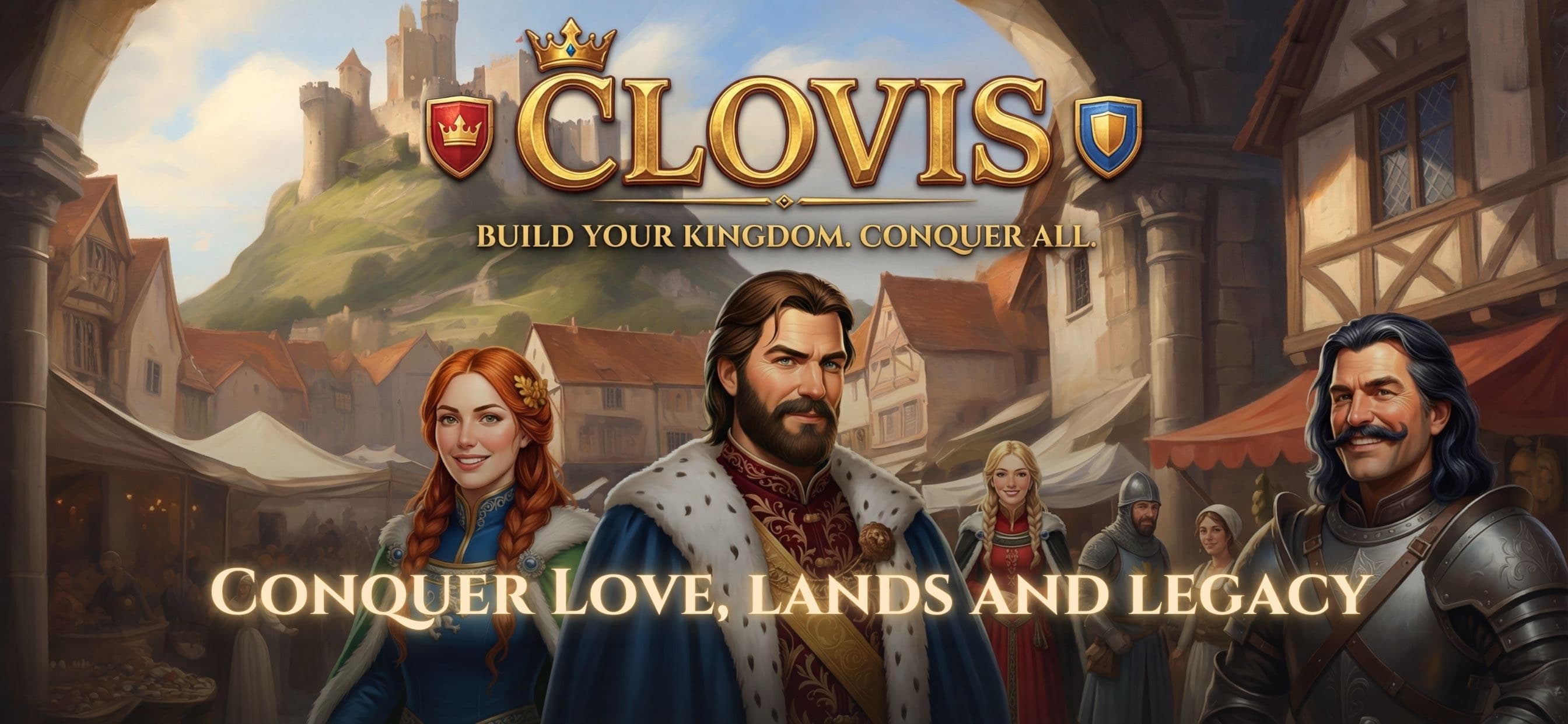 Clovis - Medieval Strategy RPG screenshot 1 - screenshot