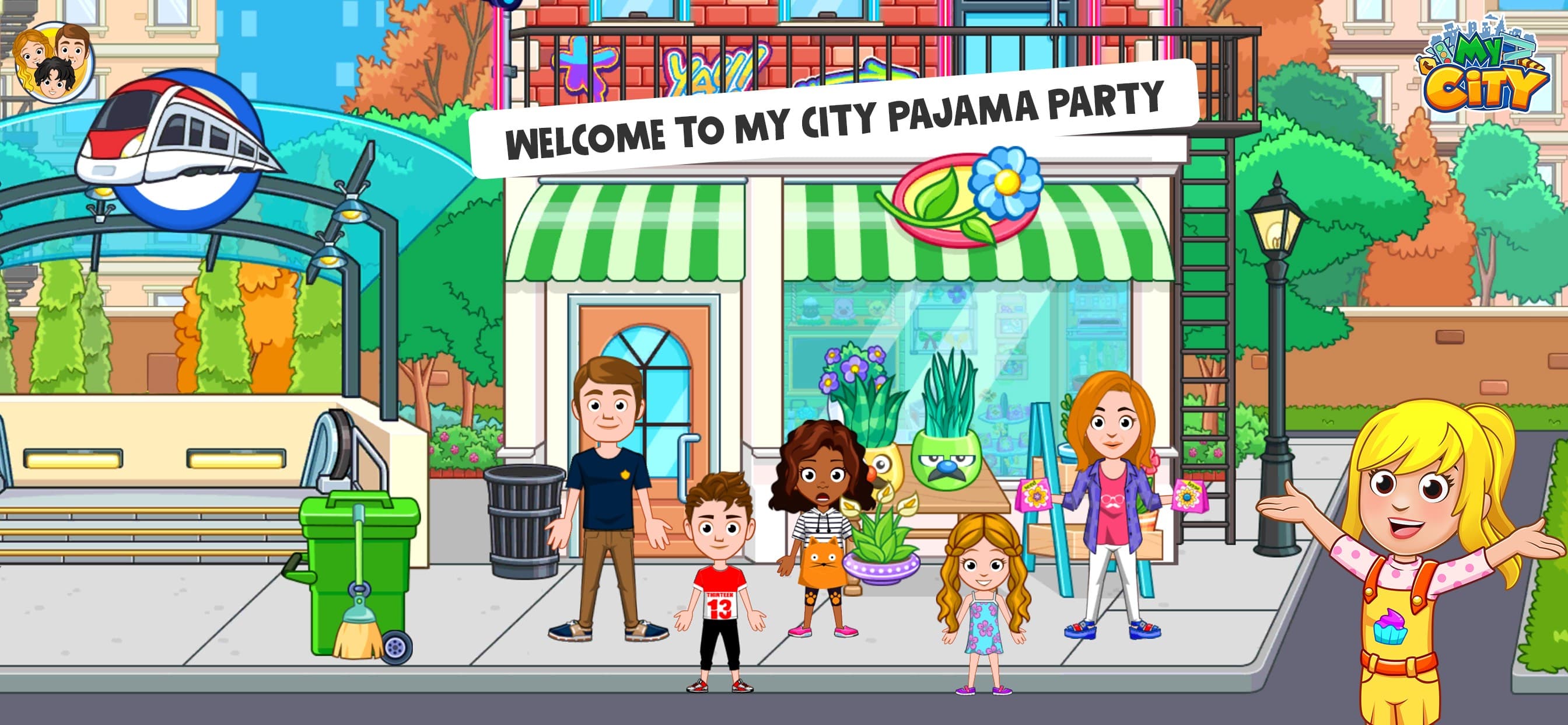 My City: Pajama Party Night screenshot 1 - screenshot
