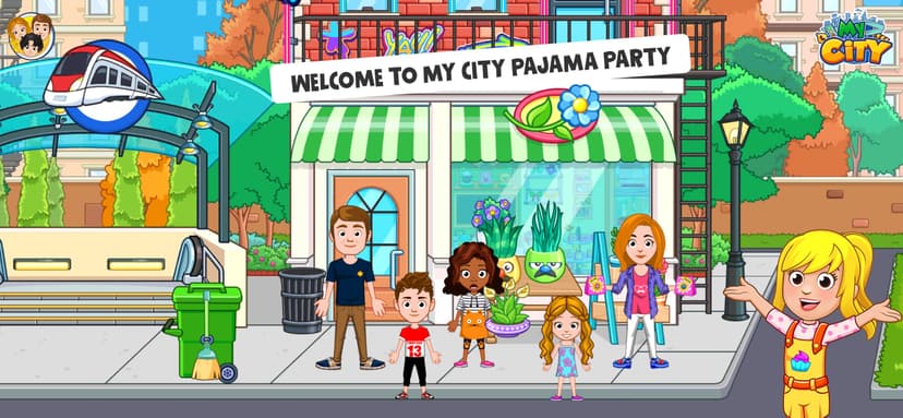 My City: Pajama Party Night screenshot 1 - screenshot