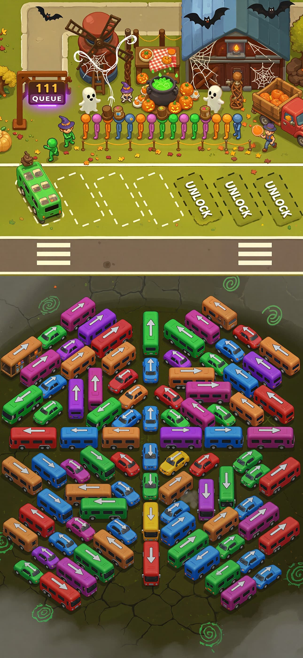 Car Jam 3D: Bus Parking Games screenshot 2 - screenshot