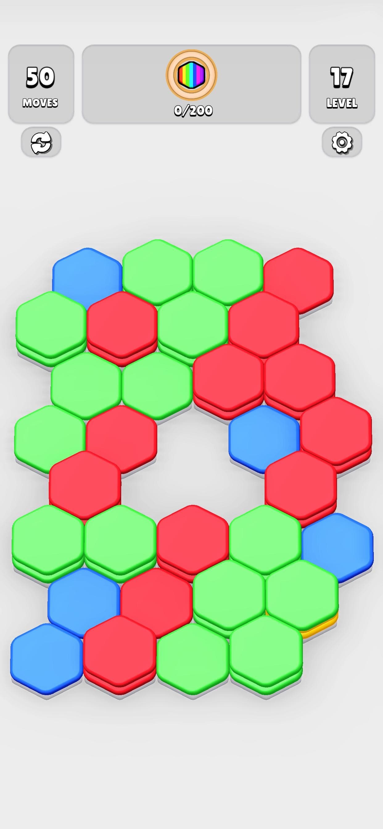 HexaBlast Puzzle - Sort Colors screenshot 5 - screenshot