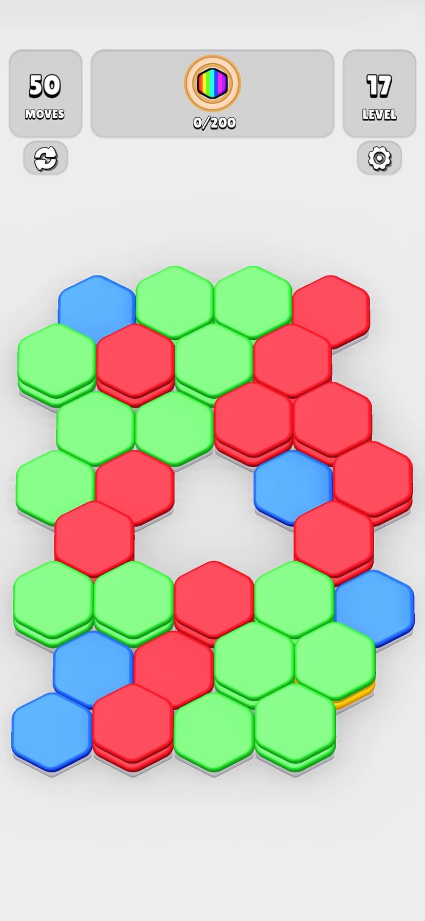 HexaBlast Puzzle - Sort Colors screenshot 5 - screenshot