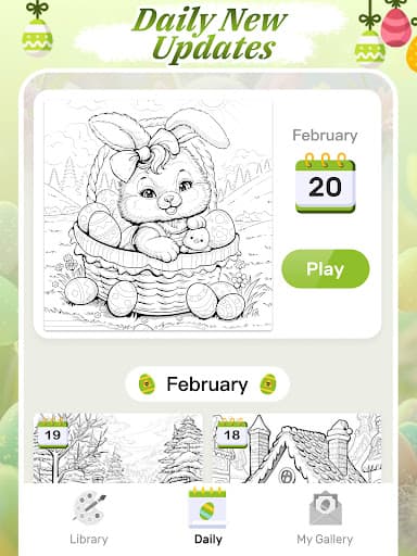 Easter Color by Number Games screenshot 13 - screenshot
