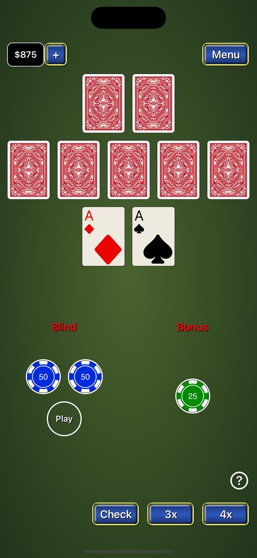 Beat the House Hold'em screenshot 2 - screenshot