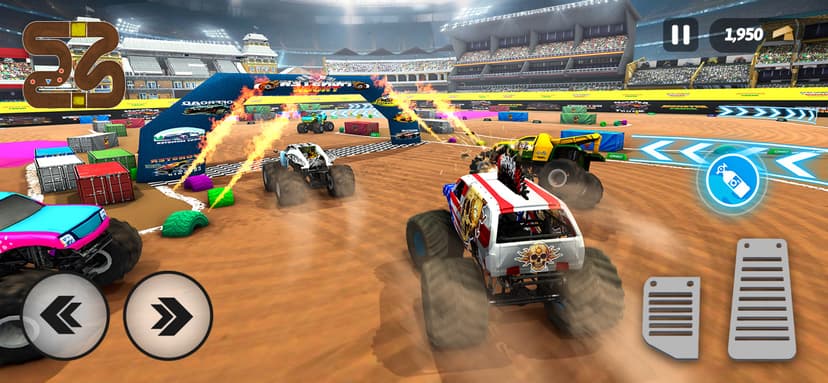 Monster Truck Offroad Race Jam screenshot 1 - screenshot