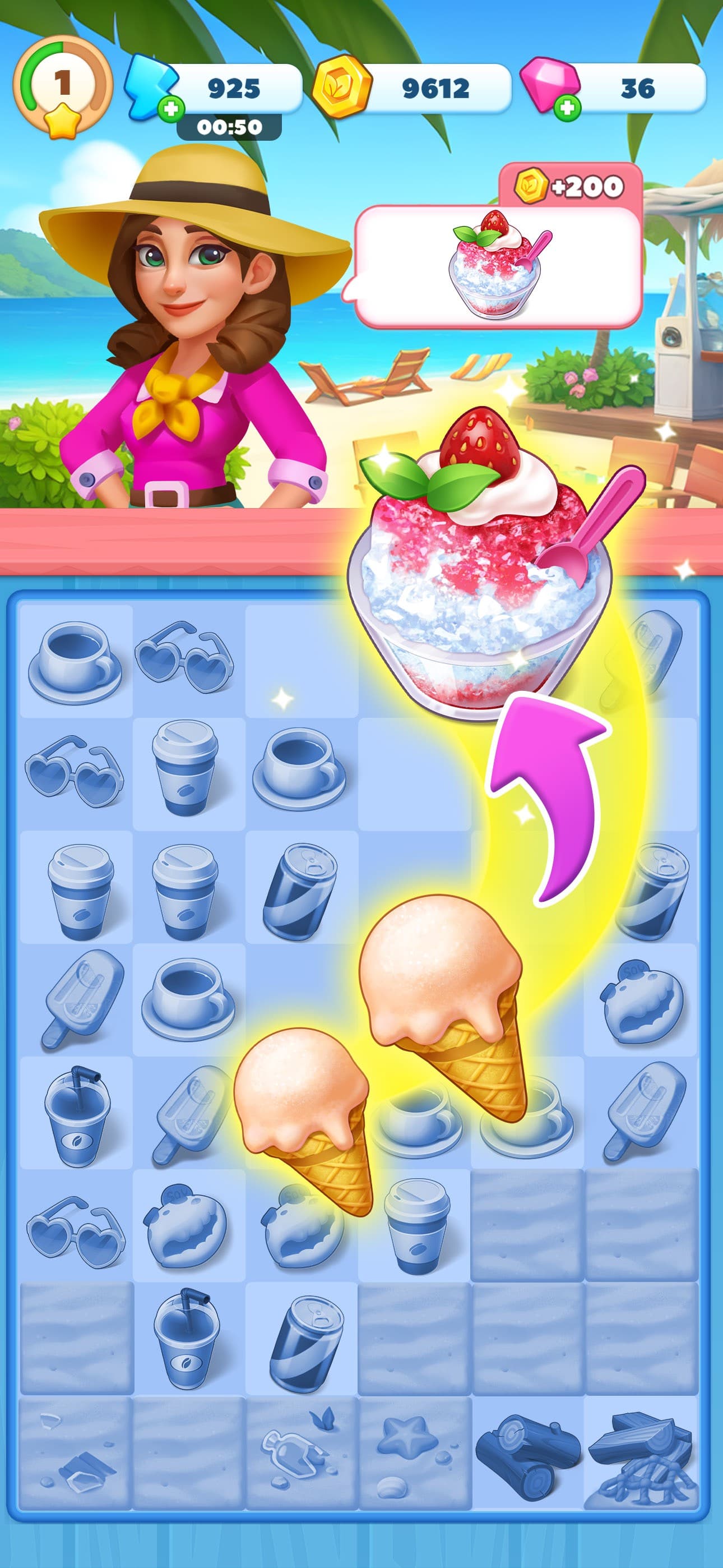 Happy Merge Travel: Cooking screenshot 9 - screenshot