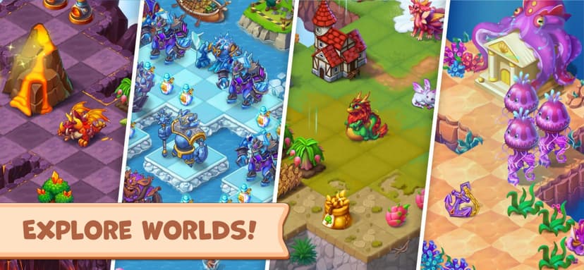Mergest Kingdom: merge puzzle screenshot 1 - screenshot
