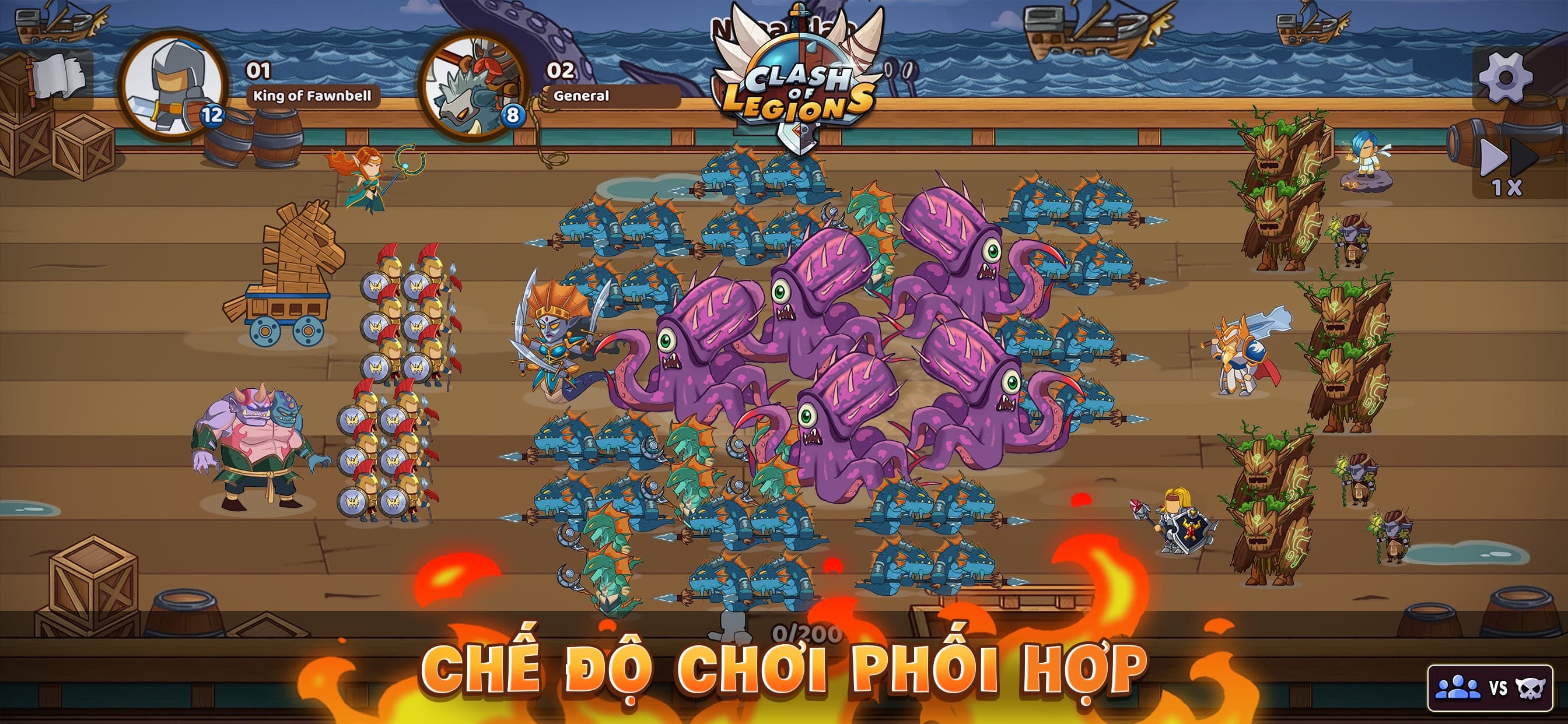 Mega War : Clash of Legions screenshot 2 - screenshot