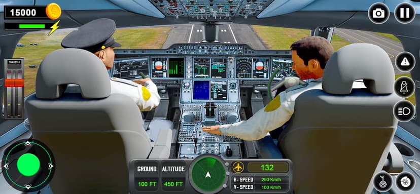 Plane Simulator Airplane Games screenshot 3 - screenshot