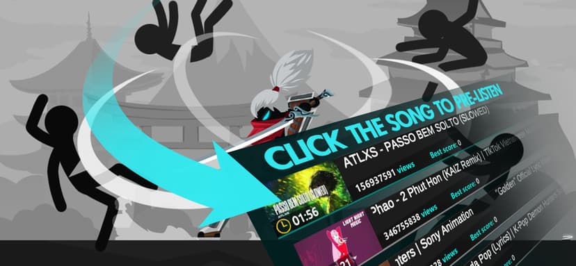 Stickdance Tuber: Fight Melody screenshot 4 - screenshot