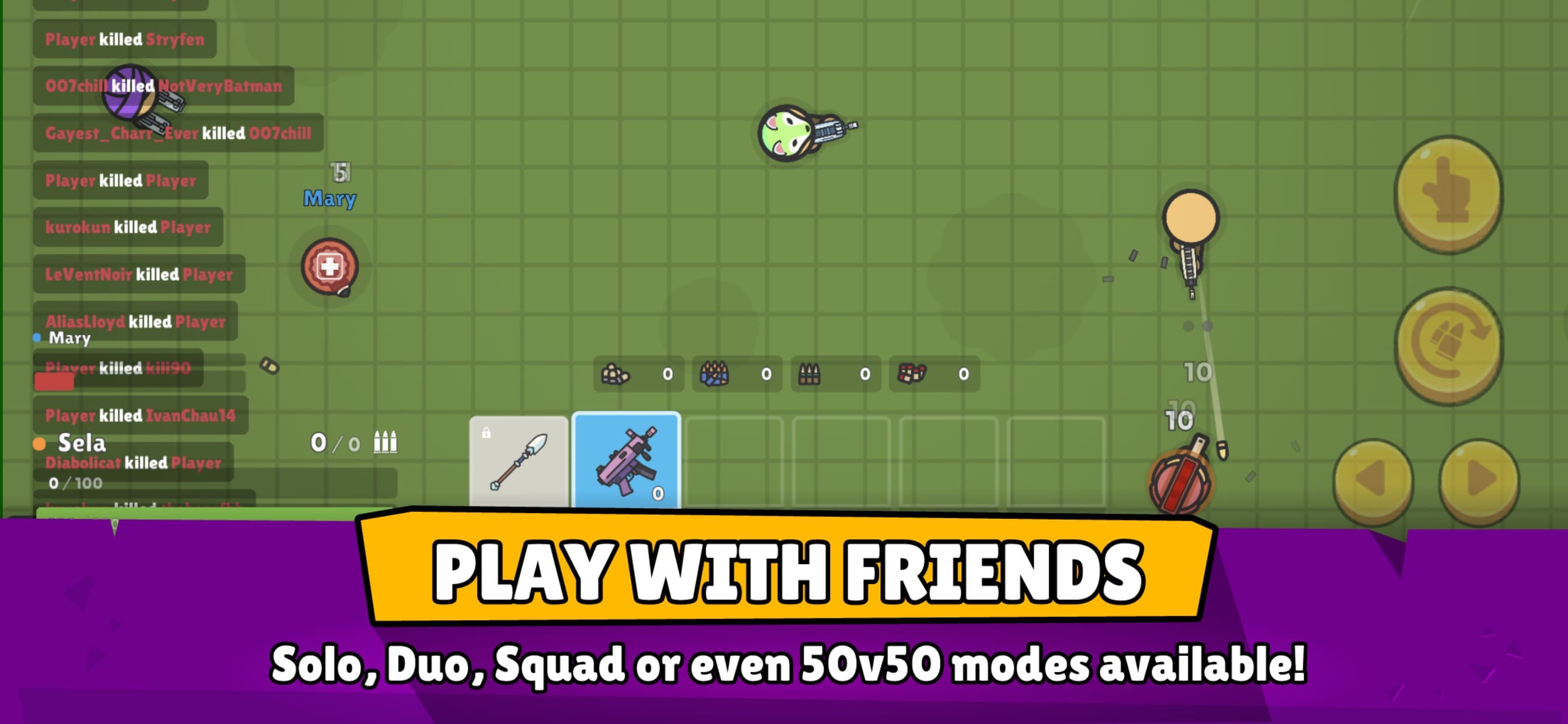 ZombsRoyale.io screenshot 2 - screenshot