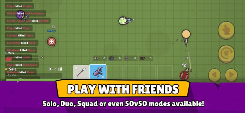 ZombsRoyale.io screenshot 2 - screenshot