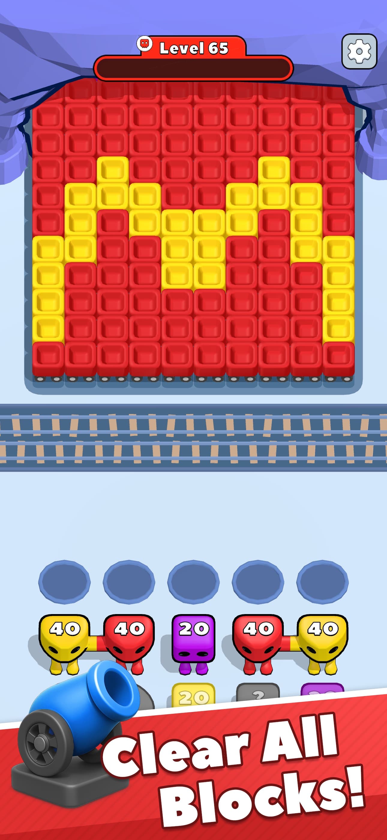 Color Blast 3D : TramCar screenshot 5 - screenshot